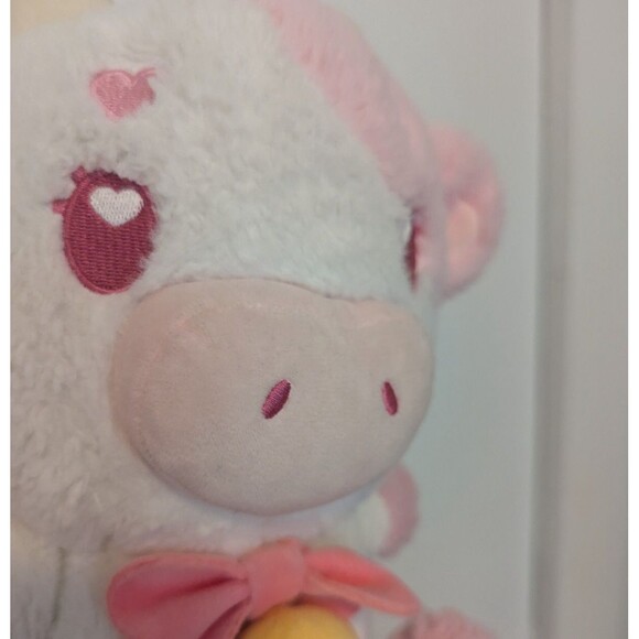 Sugary Carousel Milkshake The Strawberry Cow Plush Sugarbell Pal 16" Stuffed Toy - Picture 2 of 6